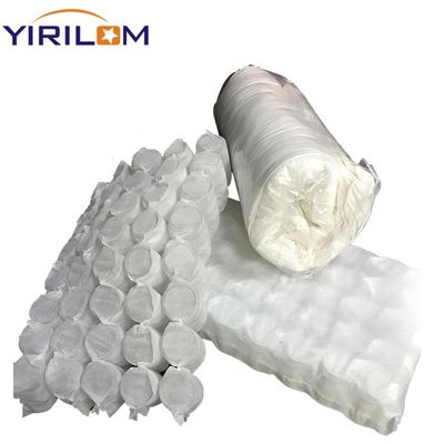 1.0mm Diâmetro de fio de zinco Branco Roll Up Pocket Spring para almofada