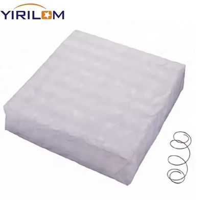 Sistema de molas de bolso de molas de bolso criado por envolvimento de bolsos de molas individuais