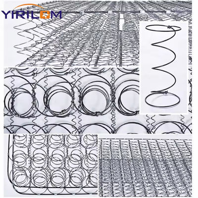 Unidade de bobina de colchão de sistema de mola de fio de aço de alto carbono Bonnell para tecnologia de fabricação de colchões