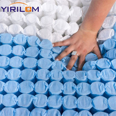 Unidades de bolso de alta pureza de aço de espiral de mola para colchão de rolha de bolso de espiral de mola estilo