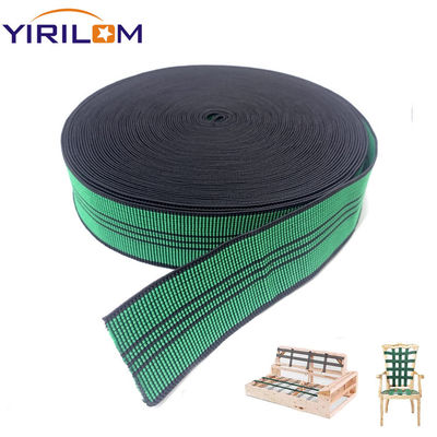 Sofá Elastic Webbing Banda de látex Reparação de móveis de bricolage Tapete de modificação Sofá Elasticbelt Feito de borracha materiais PP PE