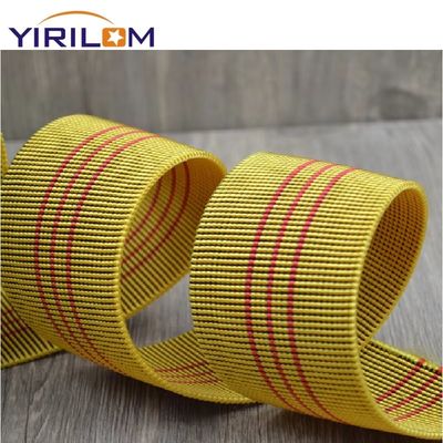 Sofá Elastic Webbing Banda de látex Reparação de móveis de bricolage Tapete de modificação Sofá Elasticbelt Feito de borracha materiais PP PE