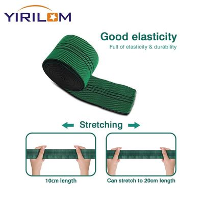 Cintas de tapete para cama e sofá Cadeira Elastic PE Plastic Rubber Polypropylene Mobiliário Tecelagem