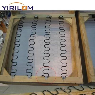 Venda a retalho Sofá Zig Zag de 3,8 mm Primavera 4 kg por rolo Para fabricação de sofá