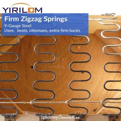 Dimensões personalizadas em forma de S Zig Zag Springs para Sofá Assento e costas