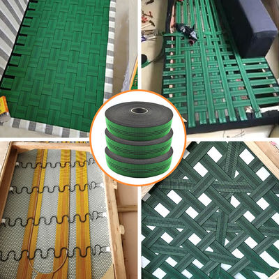 Sofá e cadeira Elastic Webbing Banda de látex Reparação de móveis DIY Tapete Modificação Sofá Elas Belt Feito de borracha materiais PP PE