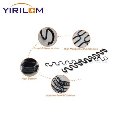 50mm altura da mola Zigzag Primavera feita de fio de aço de alto carbono para construção resistente