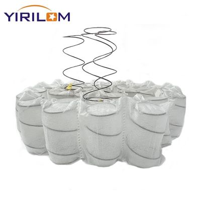 Muito prático e elástico 4 polegadas de altura Pocket Coil Spring Unit para almofada de sofá