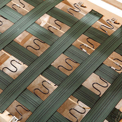 Primavera zigzag preta para móveis domésticos com altura de arco personalizada 16-35mm largura para assentos de sofá
