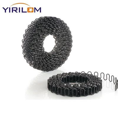 Pintura preta S em forma de serpente 3.0mm Zigzag Spring para colchão e sofá