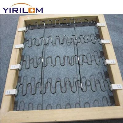 Pintura preta S em forma de serpente 3.0mm Zigzag Spring para colchão e sofá