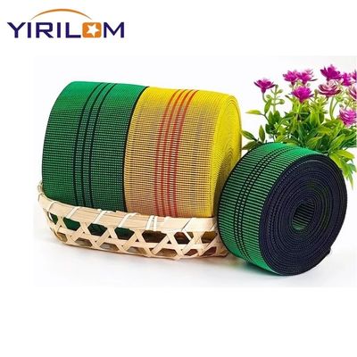 Elastic Strong Heavy Polypropylene Polyester Sofa Webbing para Sofá de volta e móveis