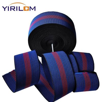 Custom 50mm 3 polegadas Larga Alta Força Elastic Sofa Banda Elastic Webbing