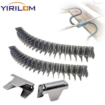Quadro de colchão Clip Staple M66 Steel Spring Clip Staple para sofás Quadro de cama U Clips Staples para colchão