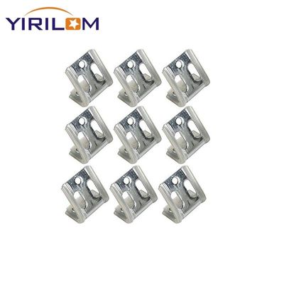 4 buracos Metal Plástico Zig Zag Clip de Primavera Para Fixação Grapa De Resorte Para Sofá Clip de Primavera Cama