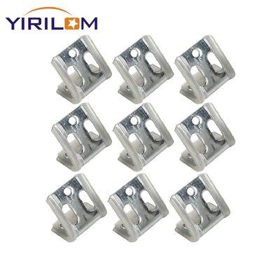 4 buracos Metal Plástico Zig Zag Clip de Primavera Para Fixação Grapa De Resorte Para Sofá Clip de Primavera Cama