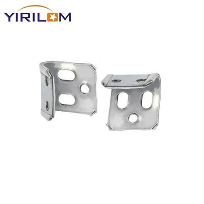 4-Hole Sofa Spring Clip Meio revestido de plástico revestido de zinco