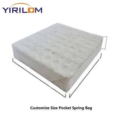 Tamanho e forma personalizados Comfort Pocket Spring Coils para apoio de almofada de sofá