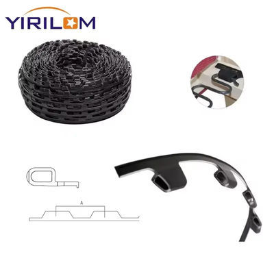 Acessórios de sofá personalizados Sofá preto de PVC Zig Zag Spring 10cm 12cm Plástico Zig Zag Springs