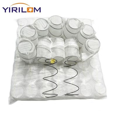18*18*4 polegadas de aço de carbono alto com 80gm de tecido bobinas de moagem de bolso para almofada de sofá