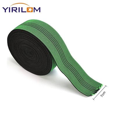 Tela de borracha de alta elasticidade com poliéster de nylon para acessórios internos de sofá