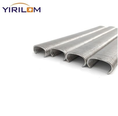 Pregos Anel Tipo C de Zinco Galvanizado com Coroa de 17/18/19/22mm e Embalagem de 6000pcs/cnt para Grampo de Colchão