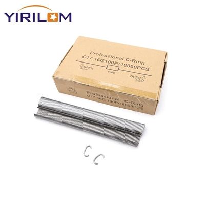 C pregos de aço inoxidável pneumático C prego de anel de porco prego de anel para SC7E SC7C SC760B Air gun