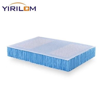 Matelas brancas com bobinas de bolso de mola duráveis para móveis domésticos