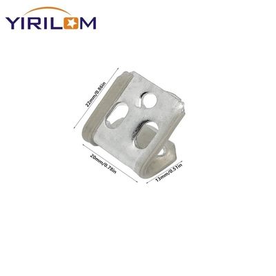 Personalizado 5 buracos Meio revestido de plástico revestido de zinco Sofá de moagem para móveis