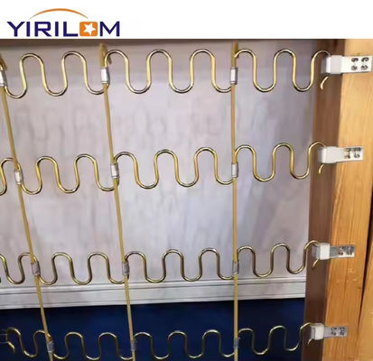 Sofá de 4 furos Metal Zigzag Spring Clip para acessórios de hardware