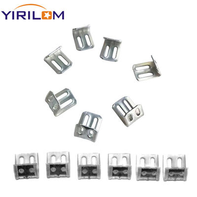 Acessórios de maquinário de sofá 4 5 Holes Silver Zigzag Spring Clips Spring Clip