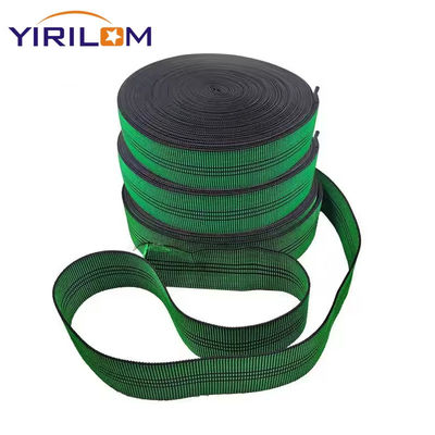 50mm Custom Strap Polyester Ribbon Sofa Elastico Cinturão Webbing Para acessórios de móveis de sofá