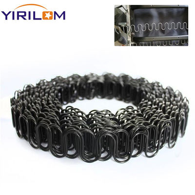 Diâmetro de fio preto de 4,0 mm Zig Zag Spring para sofá de cama ou cadeira