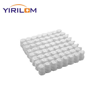 Tamanho personalizado 18 * 18 polegadas Tecido não tecido Branco Pocket Spring para Sofá