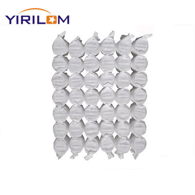 Tamanho personalizado 18 * 18 polegadas Tecido não tecido Branco Pocket Spring para Sofá