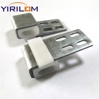 Hardware de sofá Ferramentas de fixação de molas de aço plástico durável de 4 furos