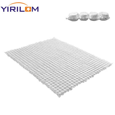Fornecimento de fábrica Tamanhos completos Colchão Branco Azul Enrolado de Aço Pocket Spring Style
