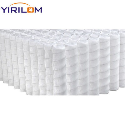 Fornecimento de fábrica Tamanhos completos Colchão Branco Azul Enrolado de Aço Pocket Spring Style