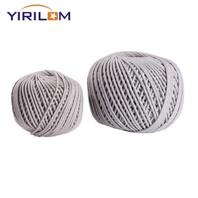 Acessórios de cordão de algodão de 5 mm de cor natural de alta qualidade para móveis