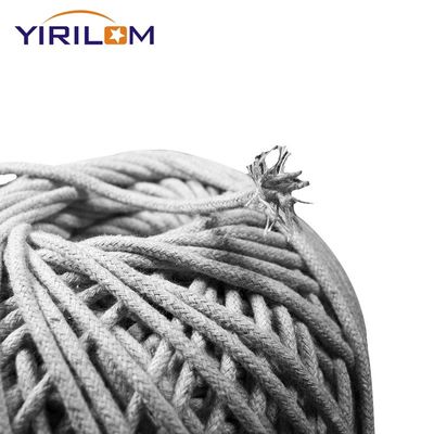 Acessórios de cordão de algodão de 5 mm de cor natural de alta qualidade para móveis