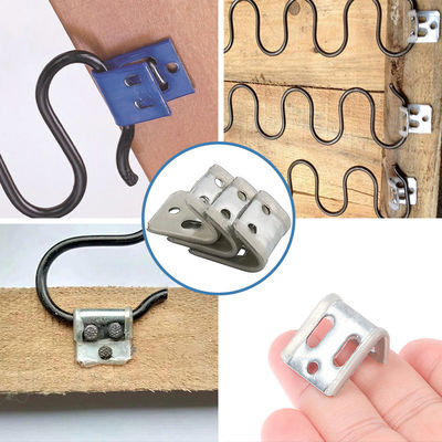 Preço da fábrica 4 5 buracos Primavera Sofá Clips Hardware Acessórios para Zigzag Primavera
