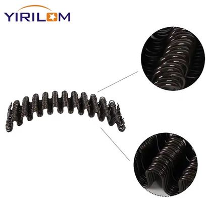 Diâmetro de fio preto de 4,0 mm Zig Zag Spring para sofá de cama ou cadeira