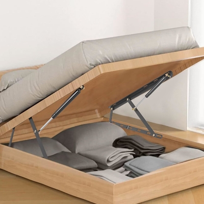 Personalizar Mecanismo de Elevação de Cama de 600mm Suporte de Mola a Gás Dobradiça de Cama Economia de Espaço de Armazenamento