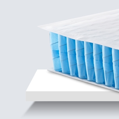 King Size Pocket Spring Mattress Unit 1.8mm Wire de aço 5.5 voltas