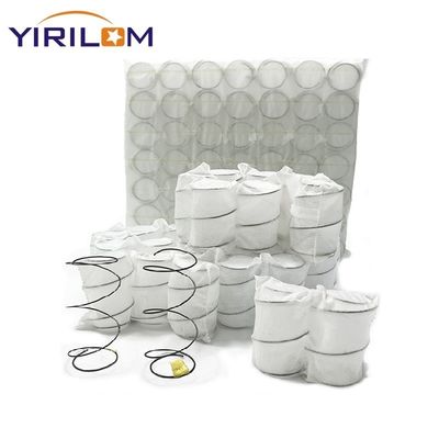 Mola de bolso para sofá de aço carbono de 6cm de altura, fio de 1,0-2,4mm de diâmetro