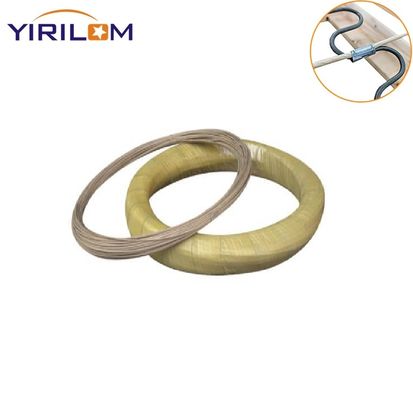 Acessórios de sofá Mobiliário de arame silencioso Papel revestido Arame para fixação de mola