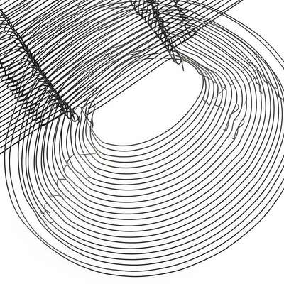 Mola Zigzag de Aço de Alto Carbono Calibre 13, 50mm de Altura, para Suporte do Assento do Sofá