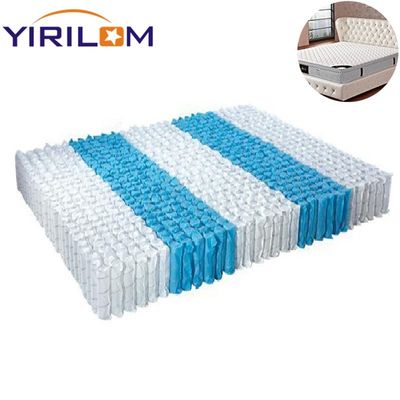 Alta Elasticidade 2.2mm fio de aço 5 zona de suporte Pocket Spring Unidade para colchão Pocket Inner Spring