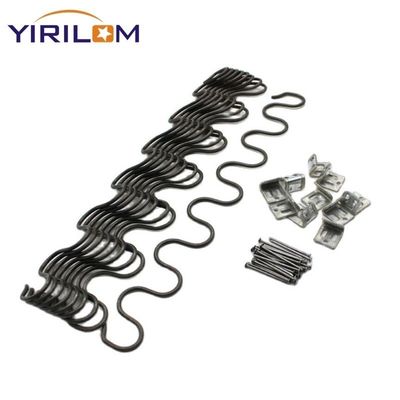 Lâmina personalizada de aço de alto carbono Zigzag Spring com revestimento anti-ferrugem para sofás