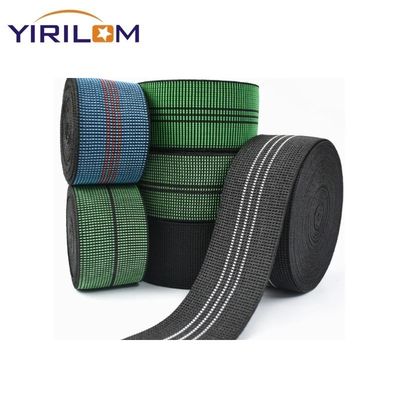 Bom preço Elástico para Sofá de Alta Durabilidade com Material de Polipropileno + Borracha, Espessura de 1.5mm e Elasticidade de 50% para Estofados de Móveis on-line